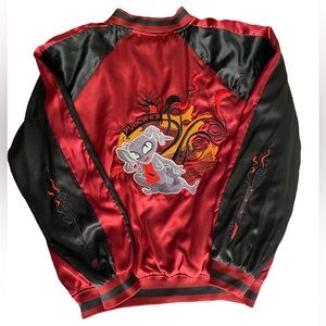 2009 Puscifer Embroidered Satin Bomber Jacket - Rare